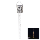 Aigostar LED Solar Sfeervolle Gazonverlichting RVS Bubble Stick Hanglamp 2700K