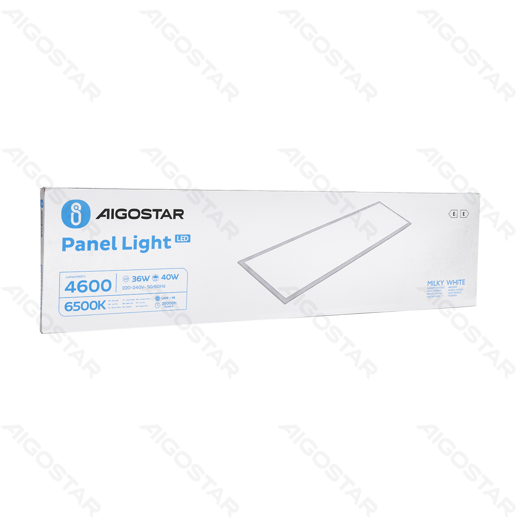 [B10404I59] LED Paneelverlichting Edge-lit Daglicht Wit 40W 120x30cm UGR < 19