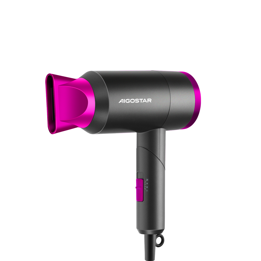 [320000AU9] Aigostar Opvouwbare reisföhn van 1800 W