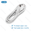 Aigostar USB2.0 AM/BM printer-/datakabel / 1,8m grijs