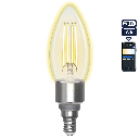 WLAN WB Smart Glühbirne mit Glühfaden C35 E14 (Klar)