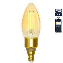 WiFi WB Smart Gloeilamp C35 E14 (Amber)