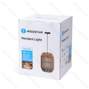 Aigostar Hanglamp van Naturel Touw (Zonder Lichtbron) E27