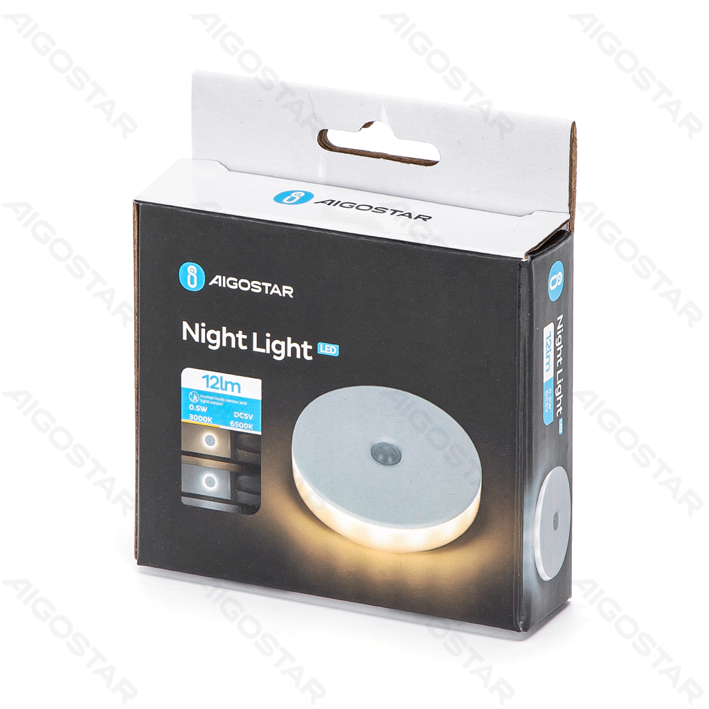 Aigostar Led Nachtlampje met Sensor