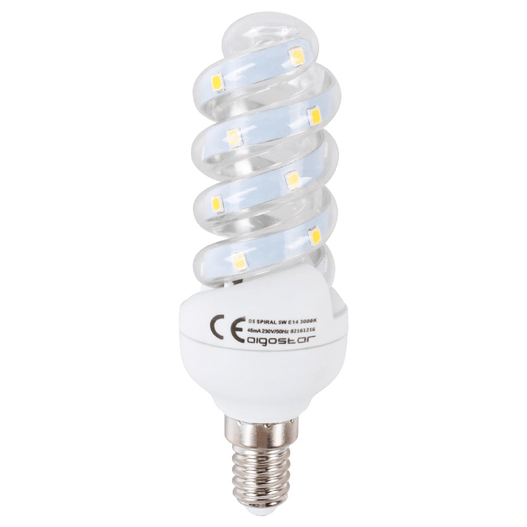 [B10108YYL] LED Spiral E14 4.9W