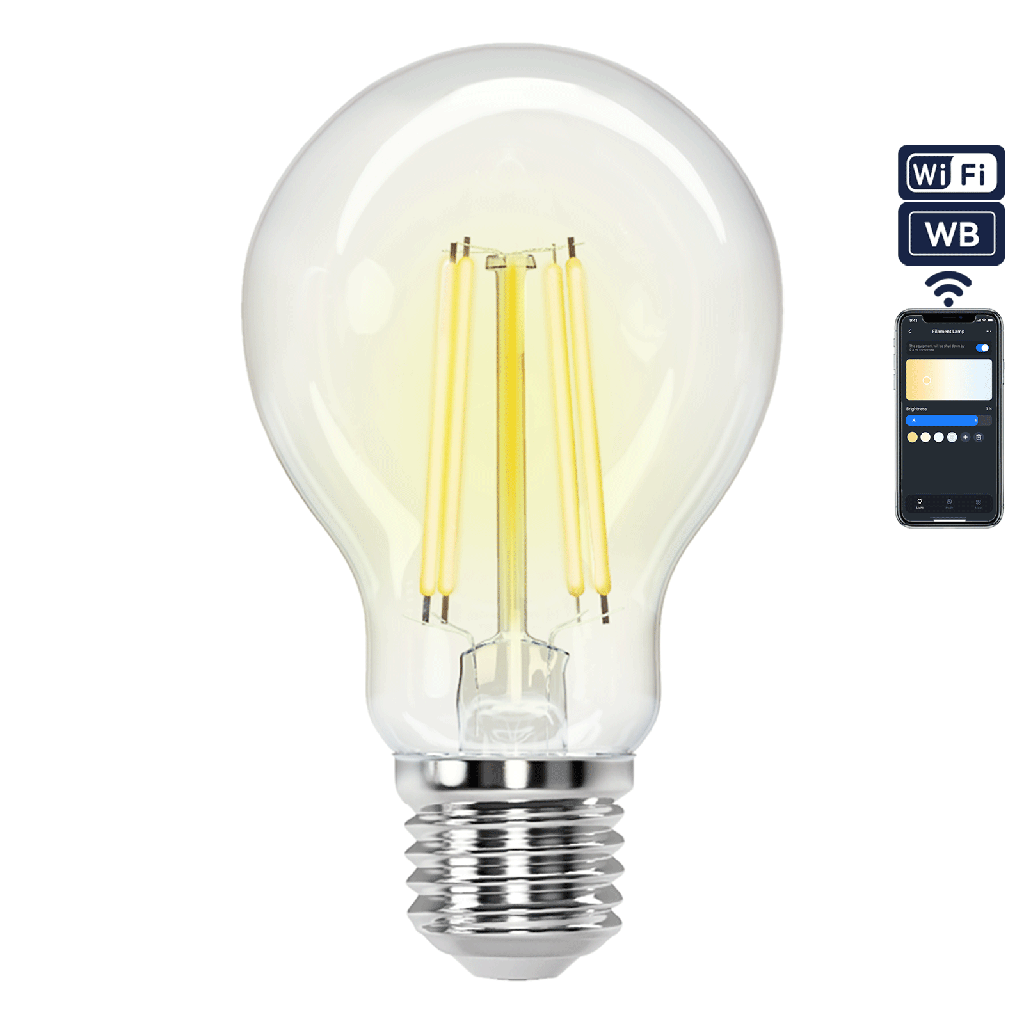 [S10201YIF] WiFi WB Smart Filament Bulb A60 E27(Clear)