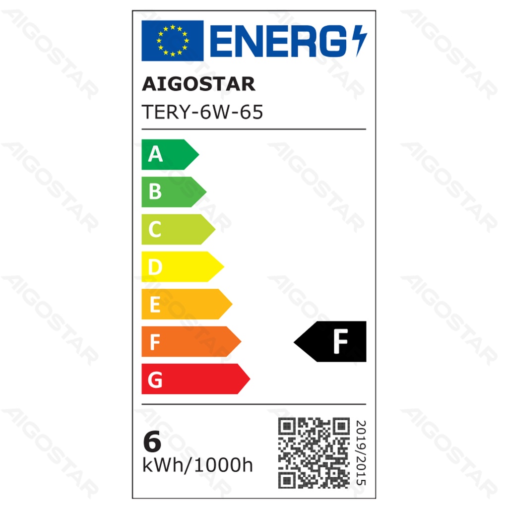 Aigostar E6 LED Opbouw Downlight Rond 6W Wit Licht