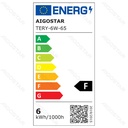 Aigostar E6 LED Opbouw Downlight Rond 6W Wit Licht