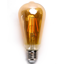 LED Gloeilamp (Amber) ST64 E27,4W