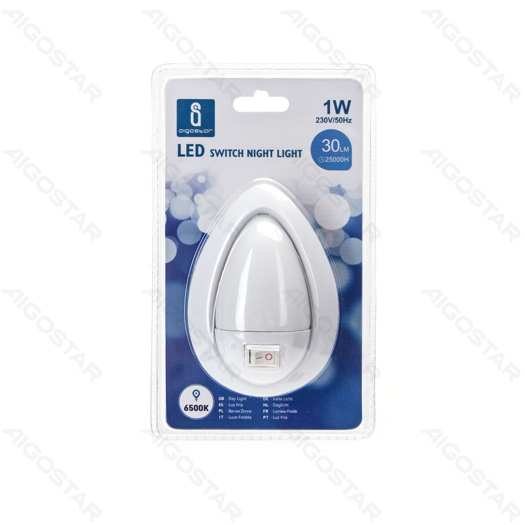 [B10308PYD] LED Night Light with Switch