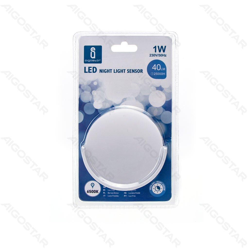 [B10308PXY] Aigostar Led Nachtlampje met Sensor