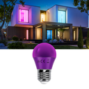 Aigostar LED Colorful bulb Purple G45 E27,4W