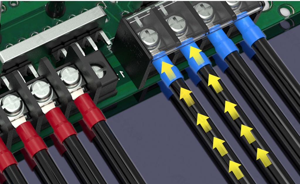 Voorgeïsoleerde terminal SV2-6 geel (20 stuks/blisterverpakking)