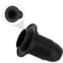 E14 Kunststof Klemveer Lamphouder Zwart