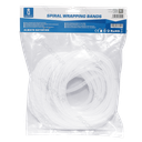 Spiraalwikkelbanden 6mm*10m Wit