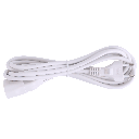 Rallonge Allemande 2X1.0mm² 3M Blanc
