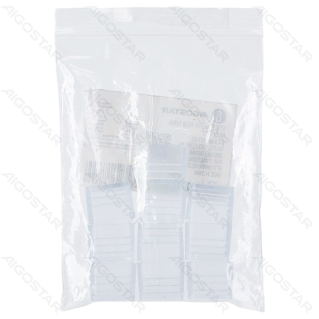 [B10302KSJ] LED Strip 230VAC RGB 5050 Eindkap