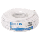 Câble TV 25m Blanc
