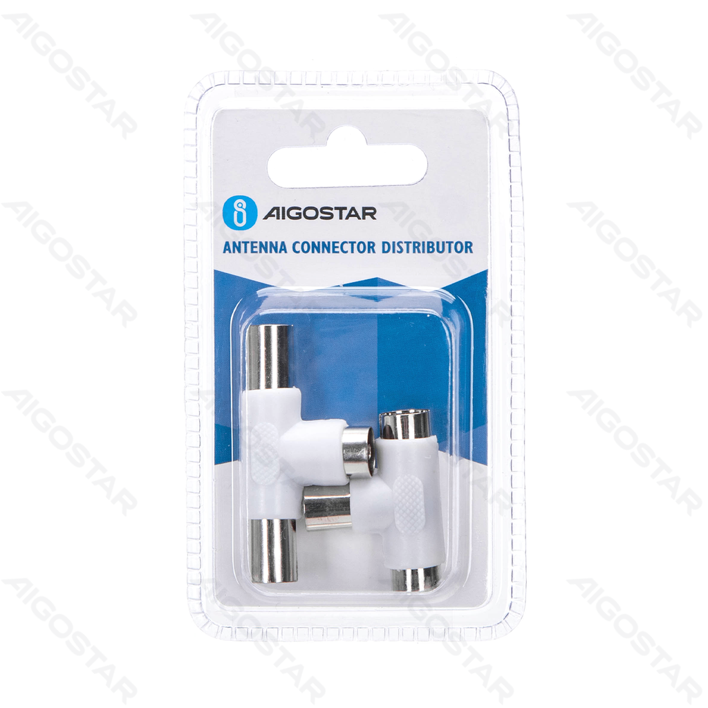 Aigostar Antenne Connector Verdeler Wit
