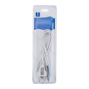 Cordon d'Alimentation 2X0.75mm² 1.5m Blanc