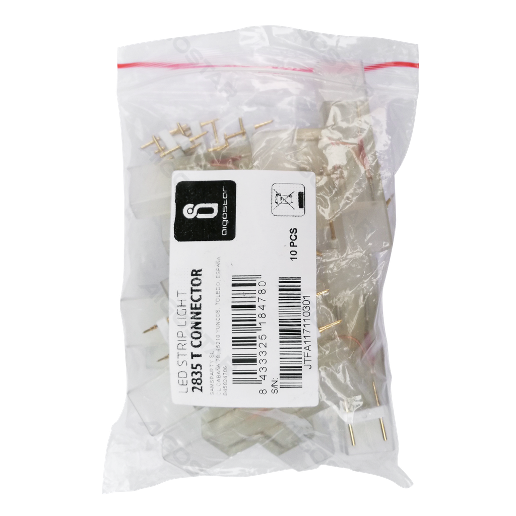 [B10302JTF] LED Strip 230VAC 2835 T-connector