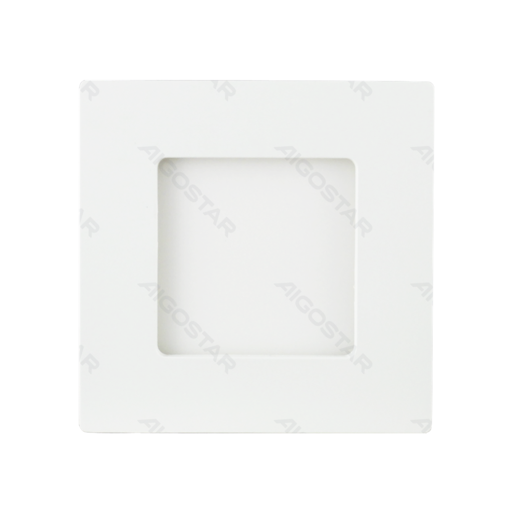 Downlight LED E6 Carré En Saillie 9W Lumière Blanche