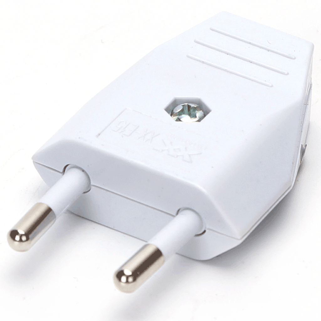 [B20103FKZ] German Wirable Plug 10A  White