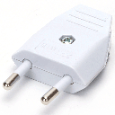 Deutscher verdrahtbarer Stecker 10A Weiß