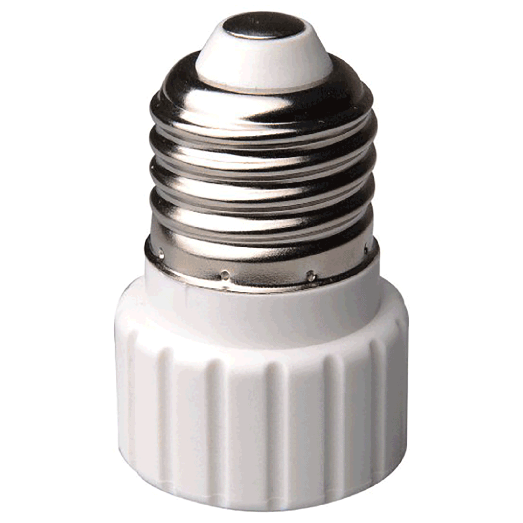 [B20102FPR] Aigostar Verloopfitting E27 naar GU10 wit