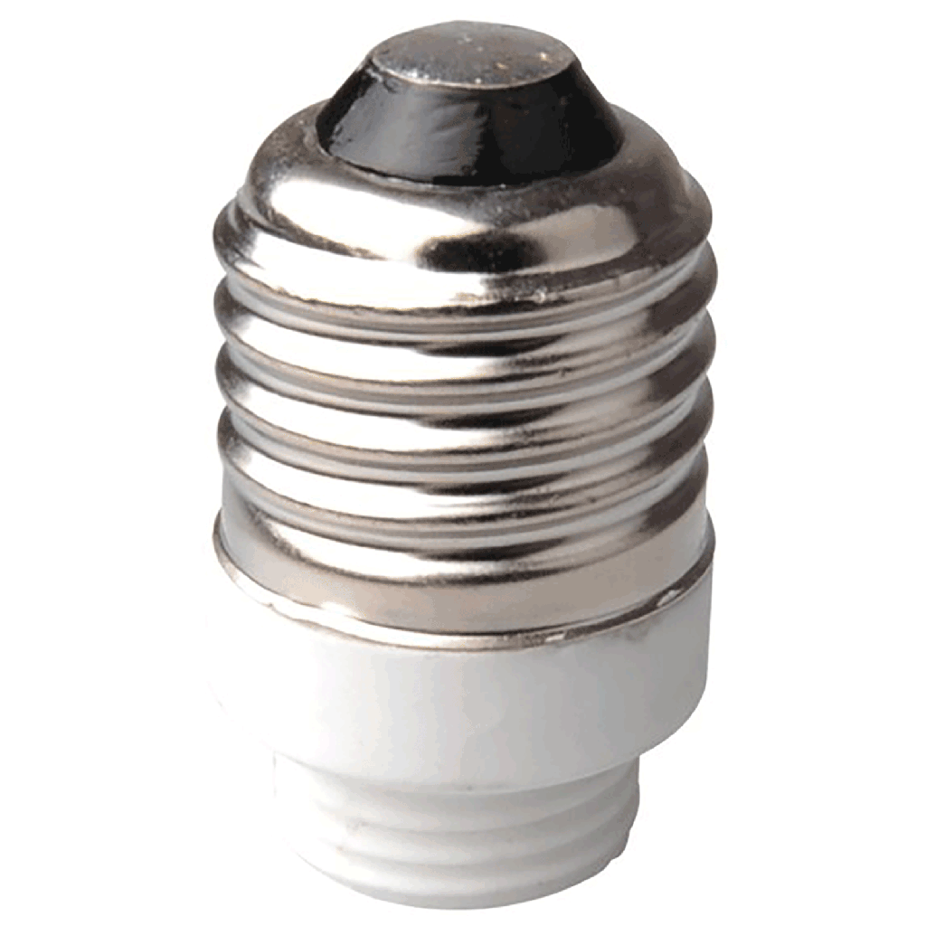 Verloopfitting E27 naar G9 wit