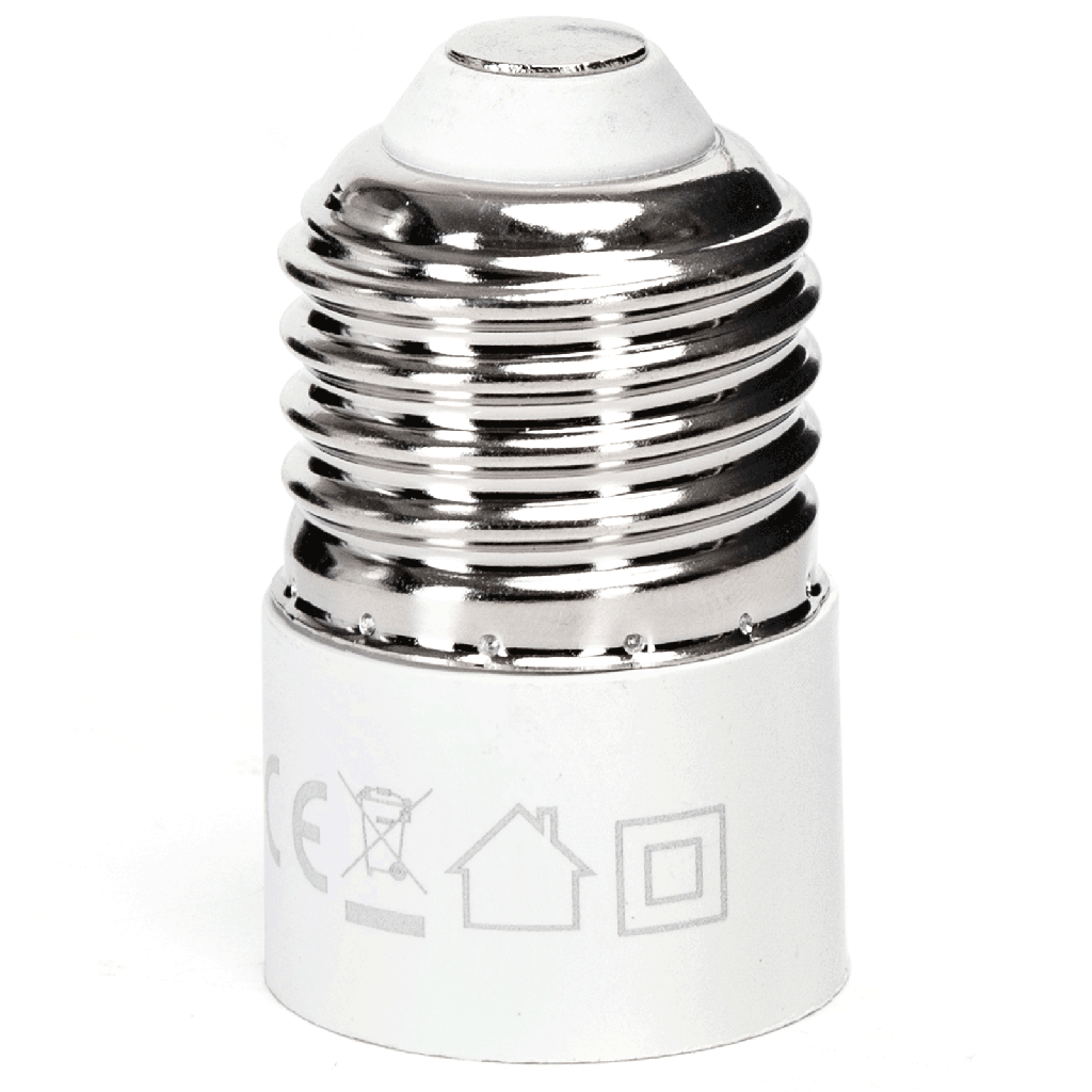 [B20102FPQ] Aigostar Verloopfitting E27 naar E14 wit