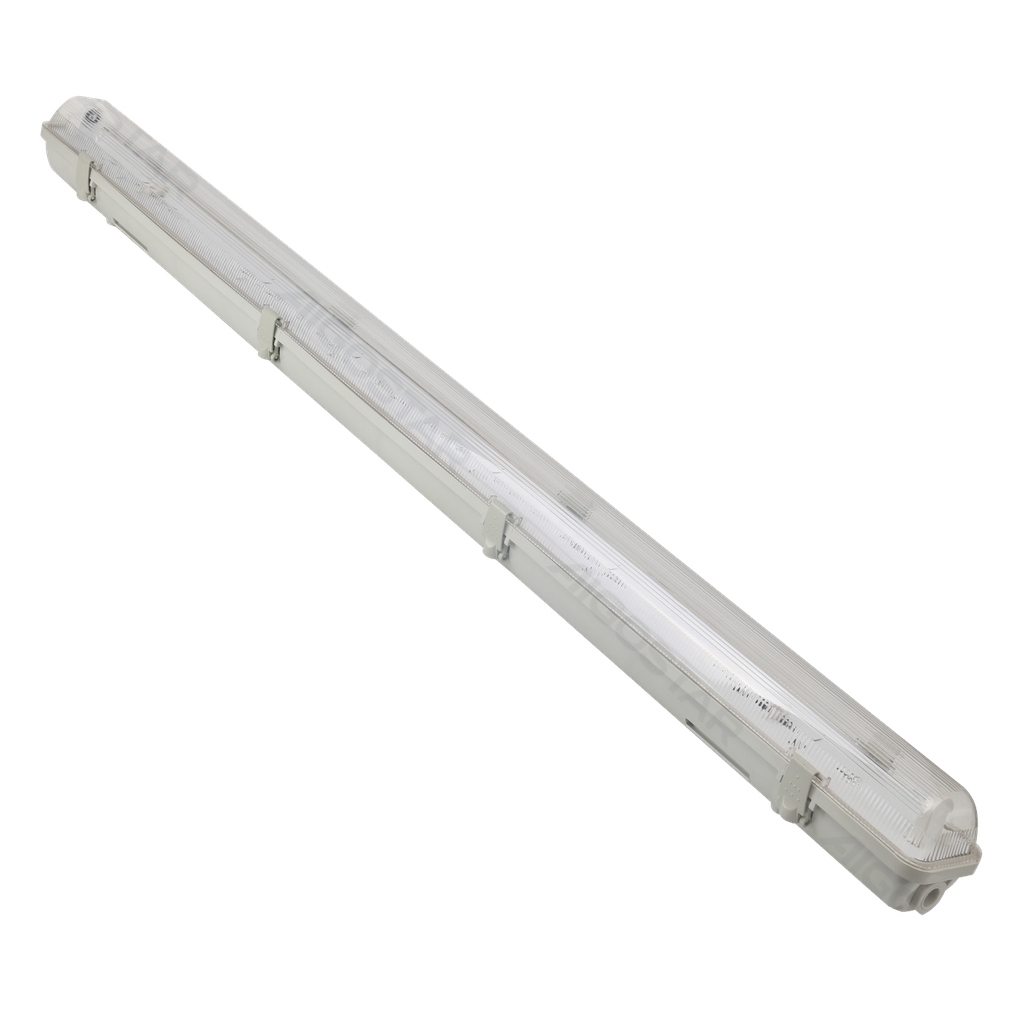 [B10401CWB] Tri-proof light Luminaire à tube unique 1,2 m