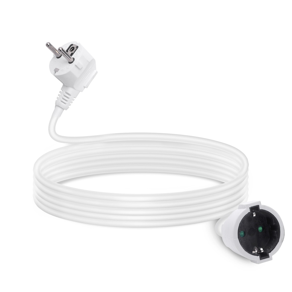 [B20103FMV] Aigostar Duits Verlengsnoer 3G1.5mm² 5M Wit