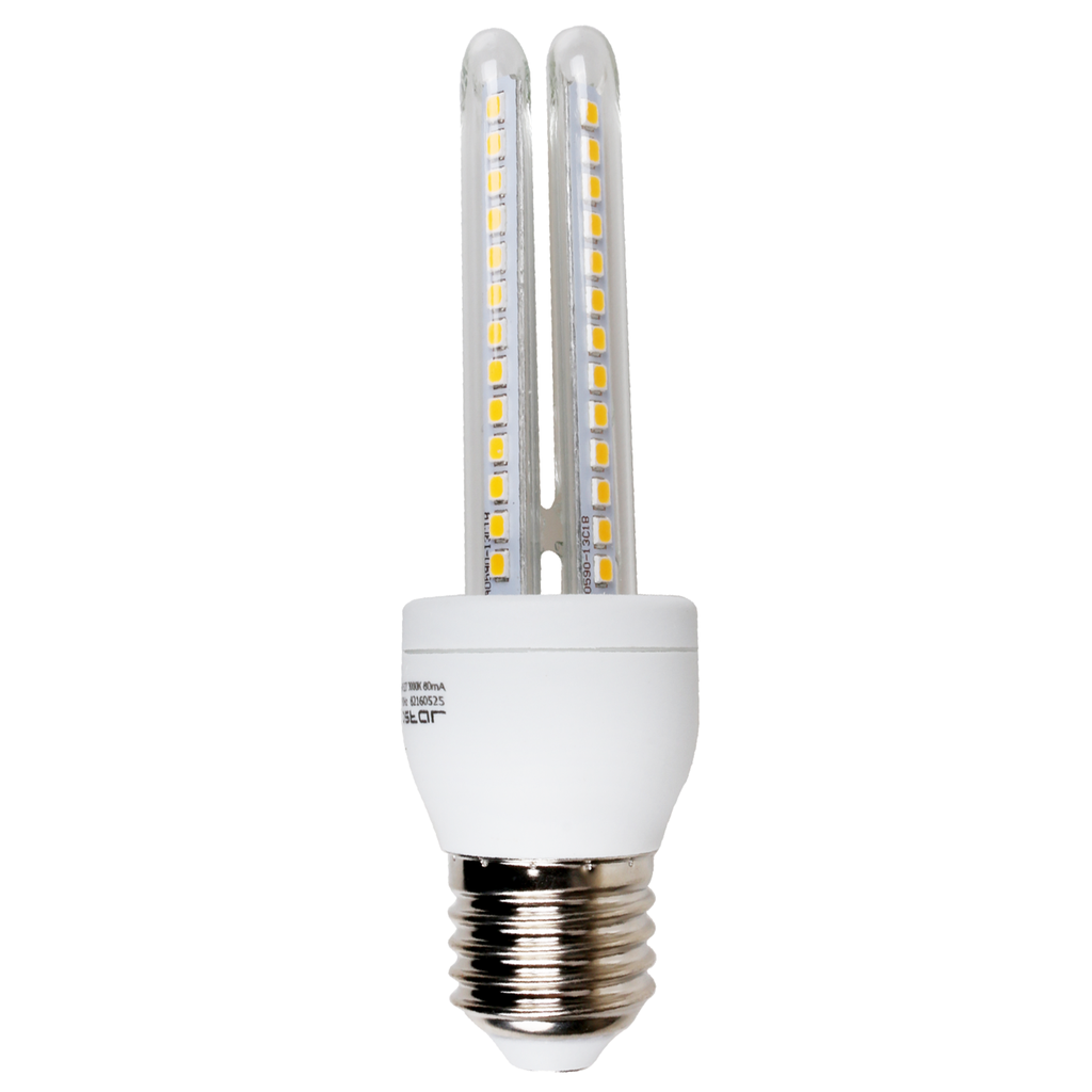[B10108COI] LED U-shaped Bulb 2U E27 8W