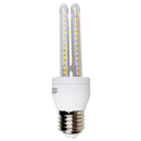 LED U-shaped Bulb 2U E27 8W