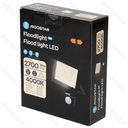 LED Flood light Abat-jour en verre Noir 30W 4000K Capteur
