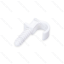 Aigostar PVC-buisklem met enkele haak en expansieschroef Φ 16 mm