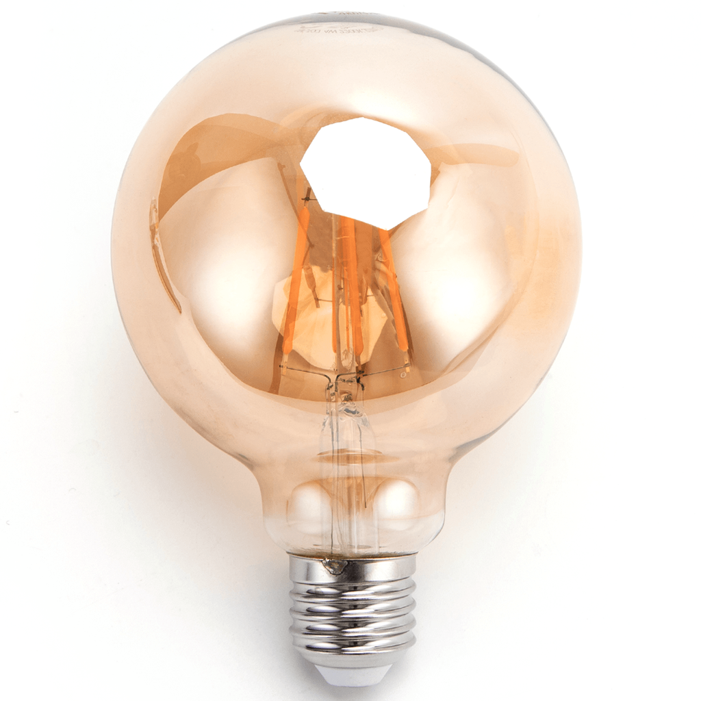 Ampoule à filament LED (Ambre) G125 E27 4W