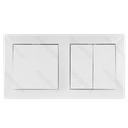 Unterputz-Wandschalterdose, 1fach 1-Weg & 2fach 1-Weg