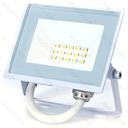 LED Flutlicht Glasschirm Weiß 10W 6500K 22.5cm