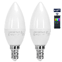 Bluetooth MESH C37 E14 6,5W RGB+CCT 2Stk. ,mit Fernbedienung