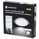 E6 LED Flush-mounted Round Downlight 12W White Light