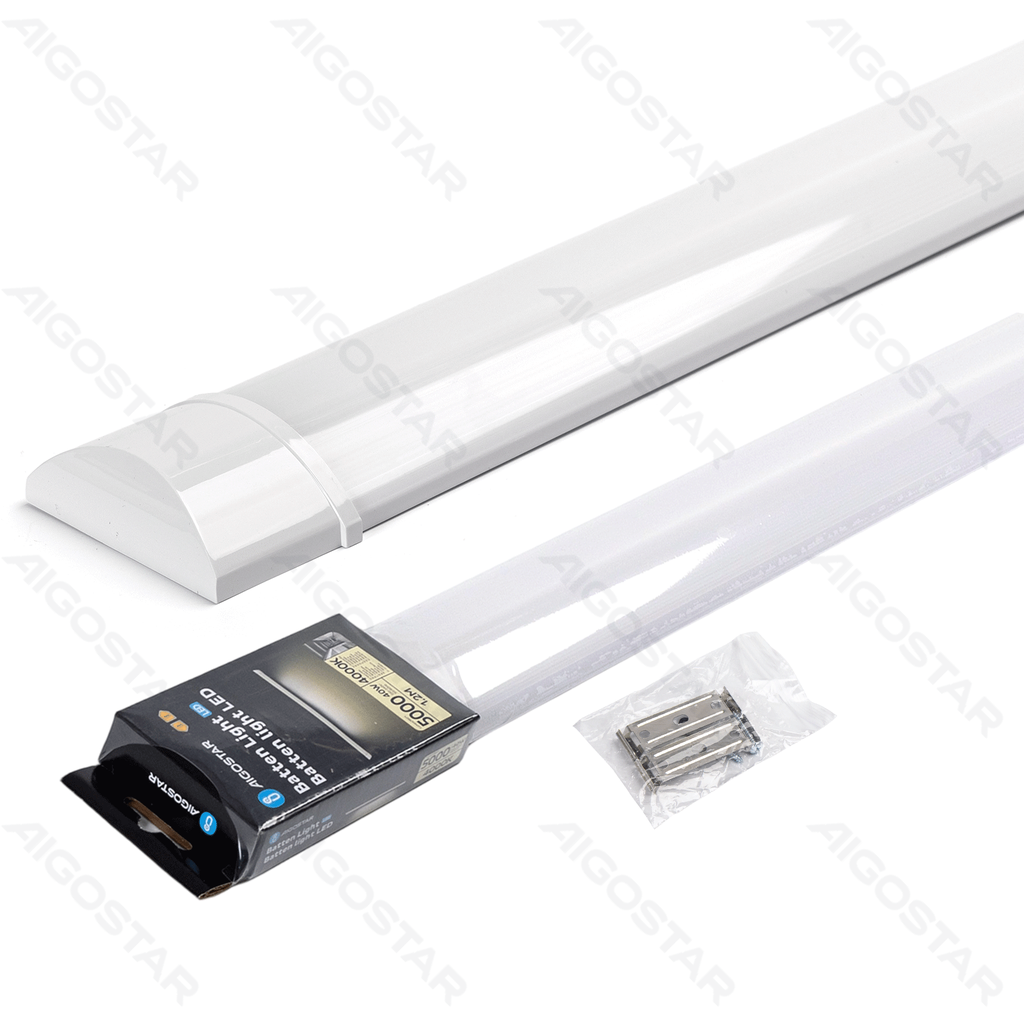 [B10402ACLP] LED Batten light 1.2M 40W 4000K 125lm W