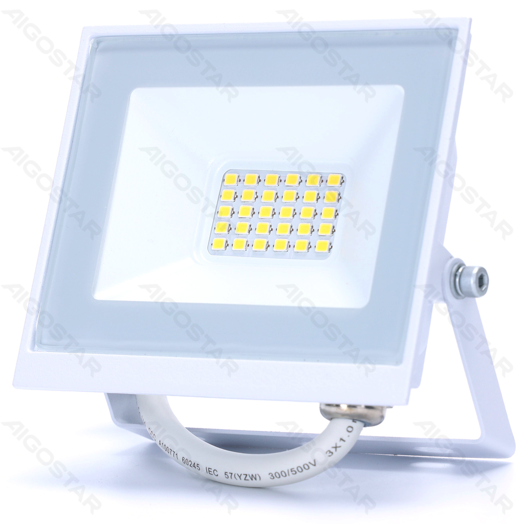 LED Flutlicht Glasschirm Weiß 20W 4000K 07 Serie