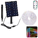 LED Solar Lichtstrip 2+5m RGB 50W