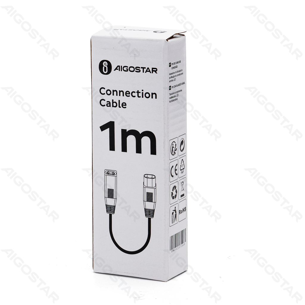 [B20103HW4] Shadowless Connection Purification Lamp Connection Cable 1m