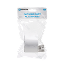 PVC Vierkante Kabelgoot Bocht Buitenhoek Wit 60*40mm 2st