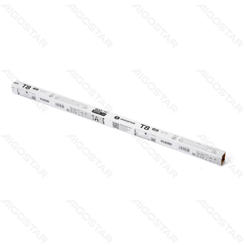 [B10111VHM] Aigostar LED Glas T8 Lichtbuis 0.6m 9W