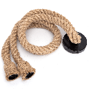 E27 Henneptouw Dubbele Lamphouder 2X0.75mm² 1M Natuurlijke kleur