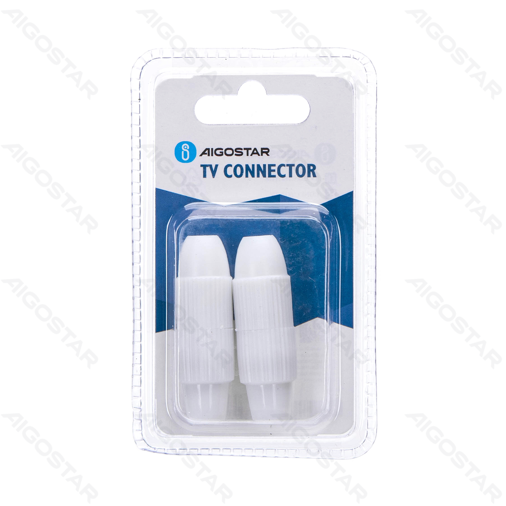 [B20104KFU] TV-Stecker Weiß